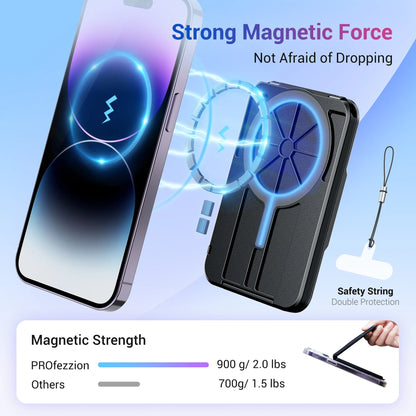 Magnetic Alpha Male Wallet & Card Holder with RFID Blocking Function for iPhone 14 15 Pro/ Pro Max/ 13 Pro Max/ 13 Pro 12 11